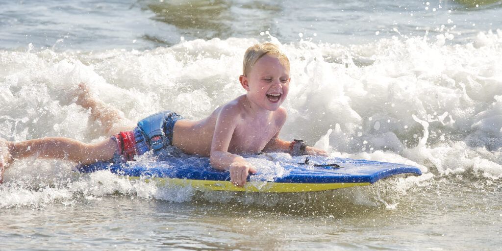 first boogie board ride - Coronado Times