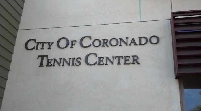 Tennis Center sign