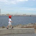 Coronado Ferry Landing (Tight-Rope Walking?)