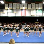 Coronado High School Cheerleaders at Pep Rally