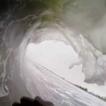 Coronado Stand Up Barrel captured on GoPro via mouth mount – Silver Strand State Beach Tube Ride