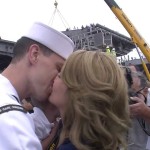 Homecoming Sailors of USS Carl Vinson Proud to Make History