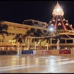 Ice-Skating at the Hotel del Coronado