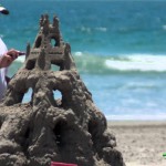 Making a Sandcastle on Coronado Beach (Time-Lapse)