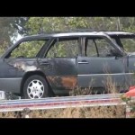 Mercedes Car Fire Stops Traffic on Coronado Bridge (Pics and Video)