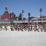 Navy SEALs on Coronado Beach