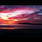 Sunset on Coronado, CA Beach