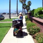 Walking to the Beach in Coronado