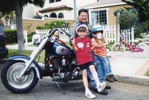 An avid biker his whole life, it was the natural progression of things to bring his children into the world of motorcycle racing.