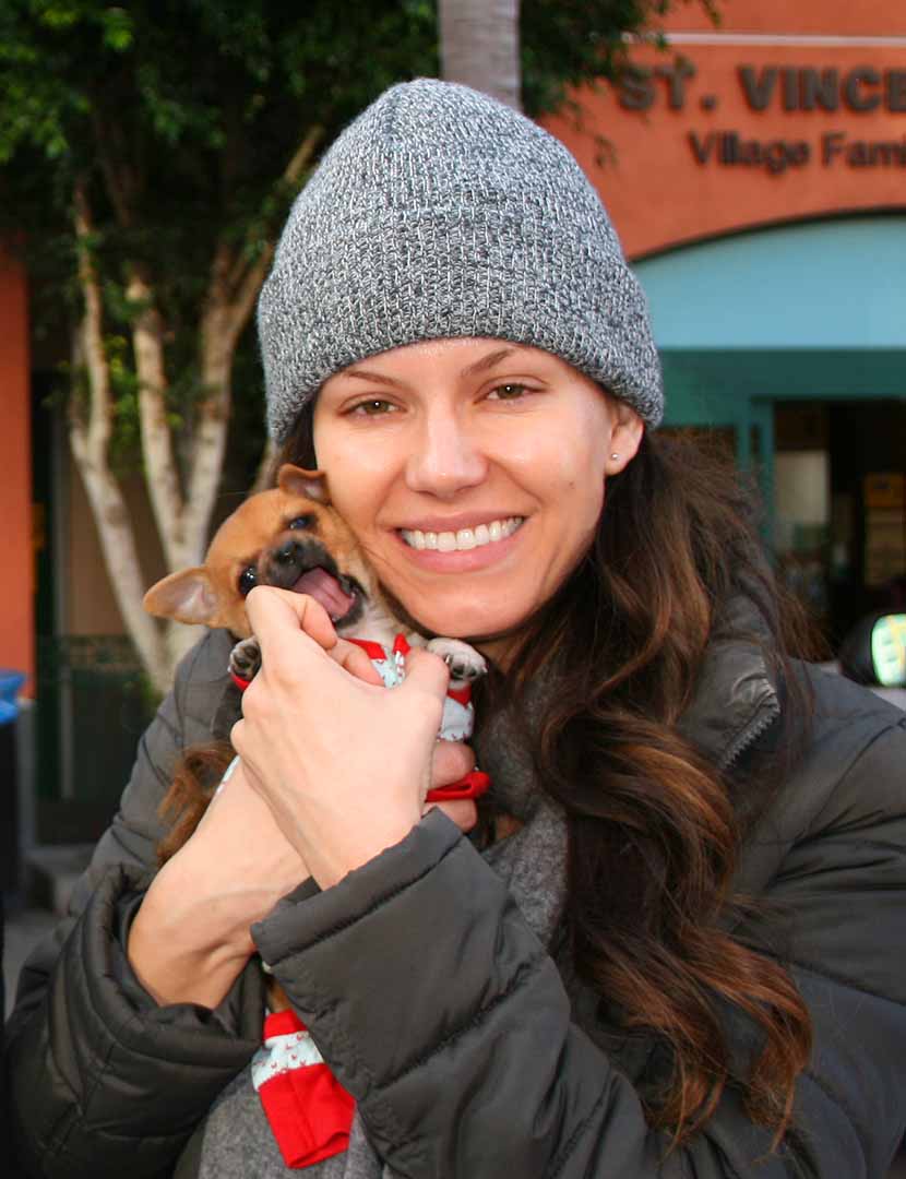 KUSI TV's evening reporter, Brandi Williams, has been a dog advocate for years, donating much of her free time to making this a better world for animals.