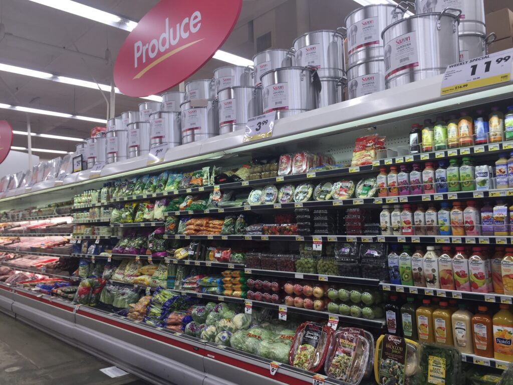 Produce, meat, and stock pots all in one aisle are something customers may find in the legacy style Smart & Final store on Midway Drive in San Diego, but that's not what they will find at the new Smart & Final Extra! store opening in Coronado.