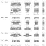 CHS Athletics Jan 25-30