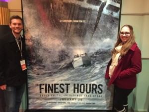 Marlee and Nathan at the premiere of Disney's "The Finest Hours." Disney nailed the opening of the Inaugural Coronado Island Film Festival, which began its weekend at the Vintage Village Theater on Orange Avenue.