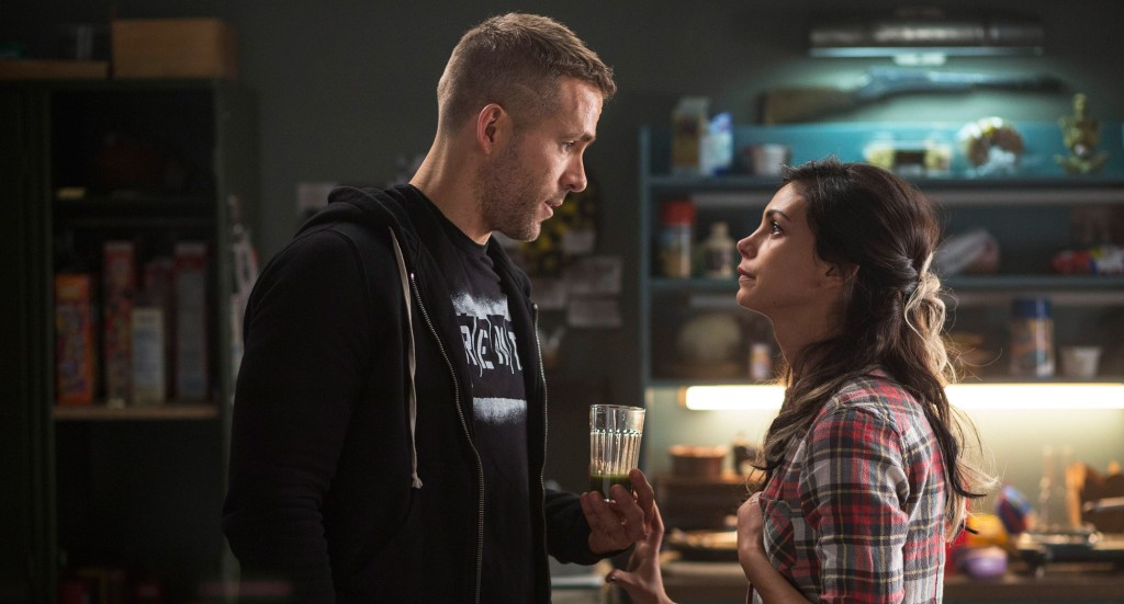 Together Wade Wilson (Ryan Reynolds) and Vanessa (Morena Baccarin) give the action movie a romantic subplot.