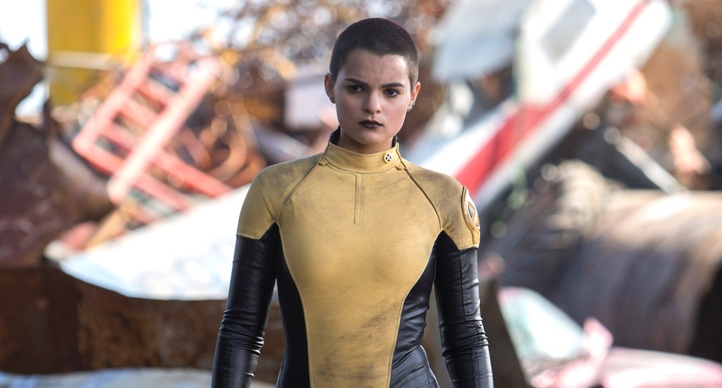 Negasonic Teenage Warhead, played by Brianna Hildebrand, represents just one of the strong female characters in this action film.