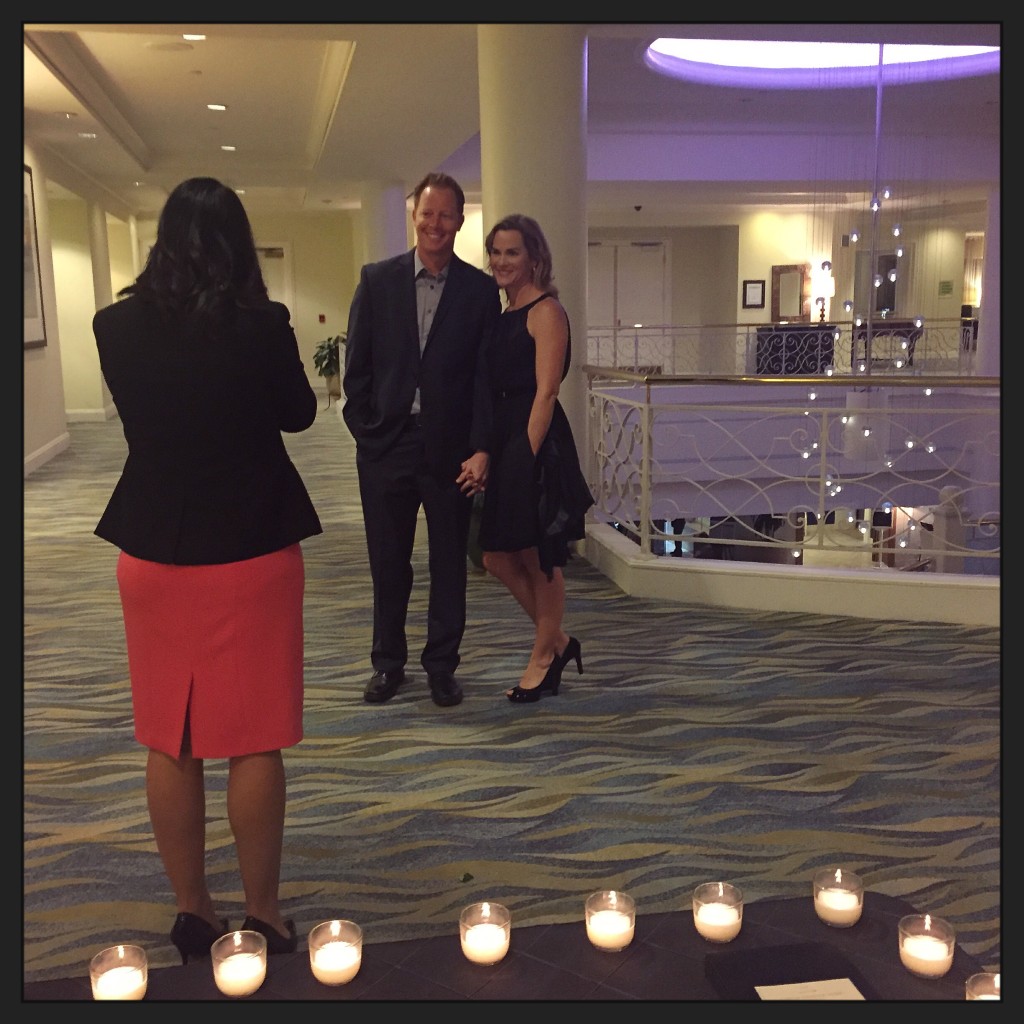 Before guests walked through the double doors leading to Entwined, Olivia Hernandez took each couple's photograph for a memorable keepsake.