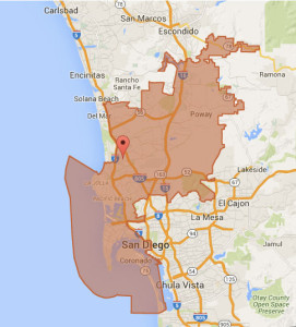 Coronado lies within the 52nd Congressional District