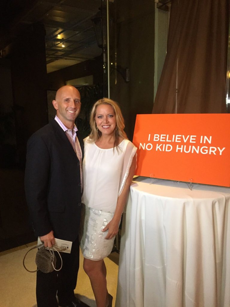 Philippe and Melissa d'Arabian have been supporting the non-profit organization No Kid Hungry the last seven years with their time and money. Each dollar donated to No Kid Hungry buys 10 meals for a hungry child. (Photo courtesy of Philippe d'Arabian)