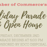 Holiday Parade Open House 2016 Chamber