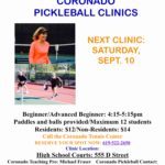 Pickleball Clinic Sept 2016