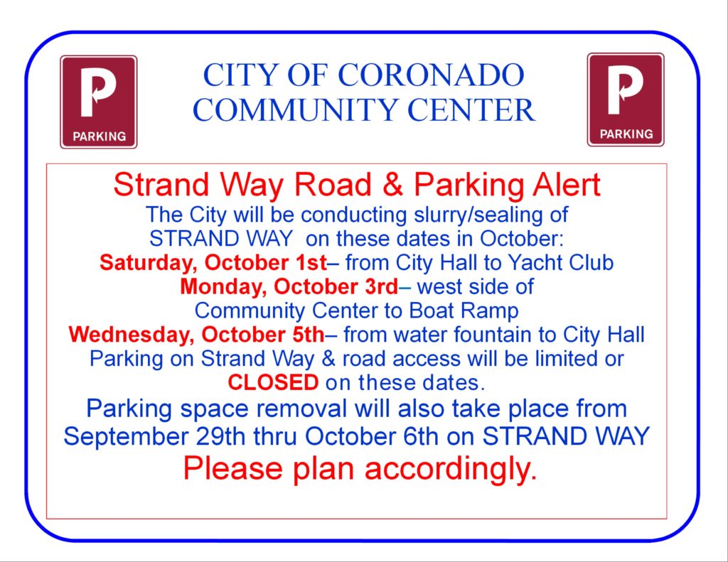 City message parking road info