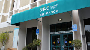 Sharp Coronado Hospital entrance