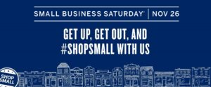 #shopsmall Small Business Saturday