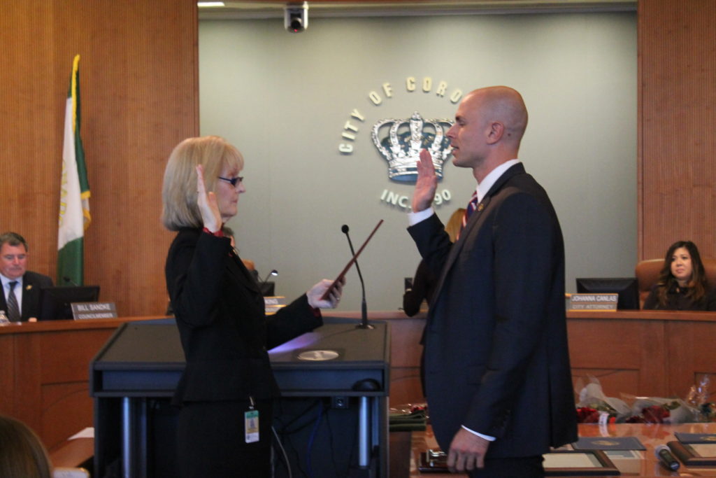 Mayor Bailey swearing in