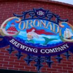 Coronado Brewing Company logo sign
