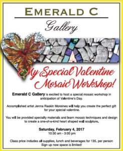 Emerald C Mosaic Workshop
