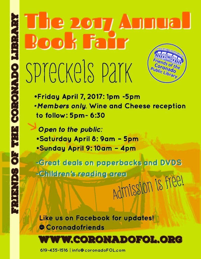 2017 Book Fair flyer