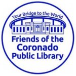 FOL Friends of Library logo blue