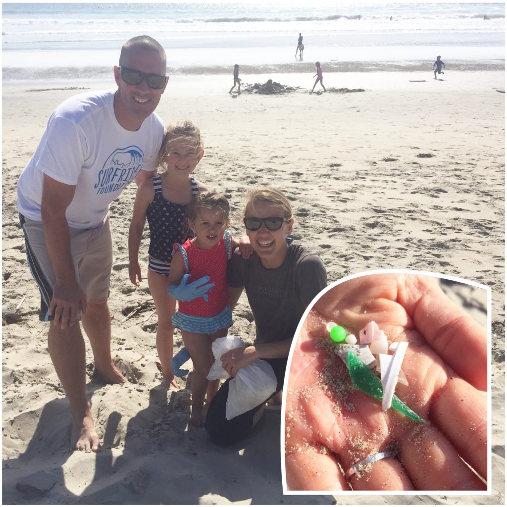 Gator Beach cleanup plastic microbeads