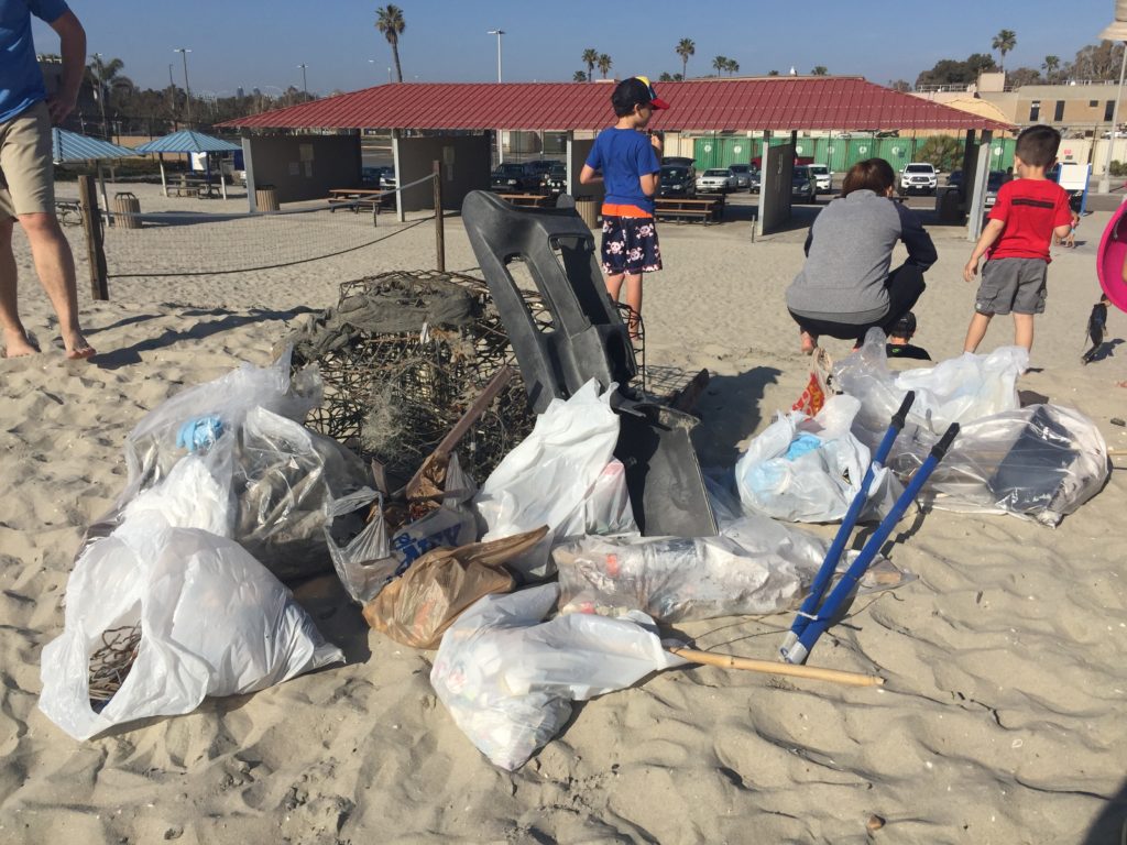 Gator Beach cleanup