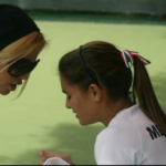 Angelica Gavaldon Coaching at the Federation Cup Mexico