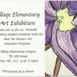 Village Art Exhibition May 11 2017