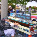 Video of Public Piano Unveiling:  Sit a Spell and Play a Tune (Public Art)