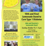 JDRF lemonade stand