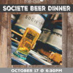 Leroy’s Societe beer dinner event