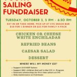 Youth sailing fundraiser Oct 3