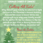 Tree Lighting Contest Ad