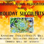 Floral Holiday Succulents