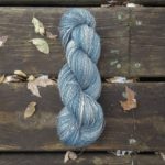 hand spun and dyed wool