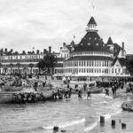 Sailor-with-Boats-on-Hotel del Beach 1917