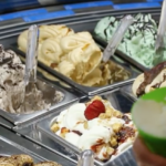 Coronado’s Gelato Paradiso gelato offerings.