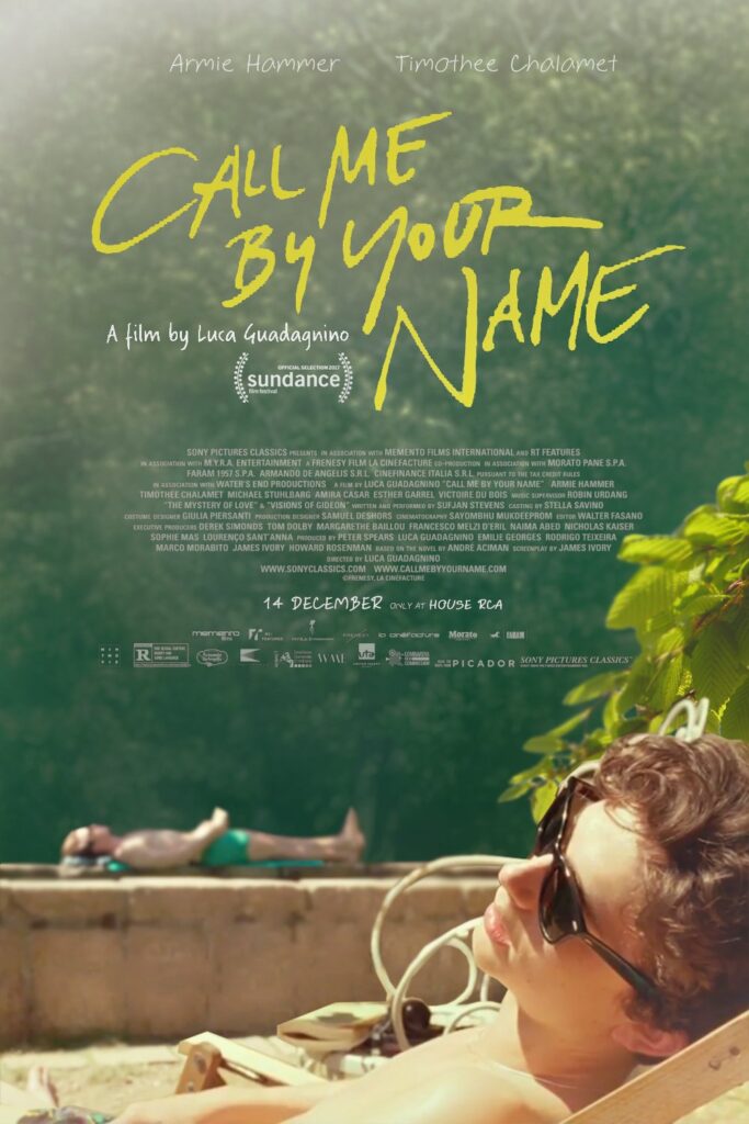 Call Me By Your Name': Love, Their Way : NPR
