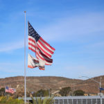 Tijuana Border Sewage flags