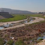 Tijuana Border Sewage river