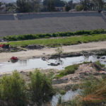 Tijuana Border Sewage river