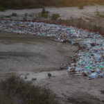 Tijuana Border Sewage trash plastic